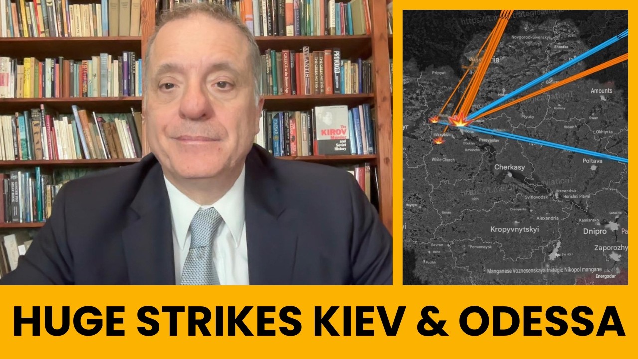 Russia Escalates Biggest Strikes On Kiev Odessa Huge Destruction; Kiev Protesters Demand Syrsky Quit